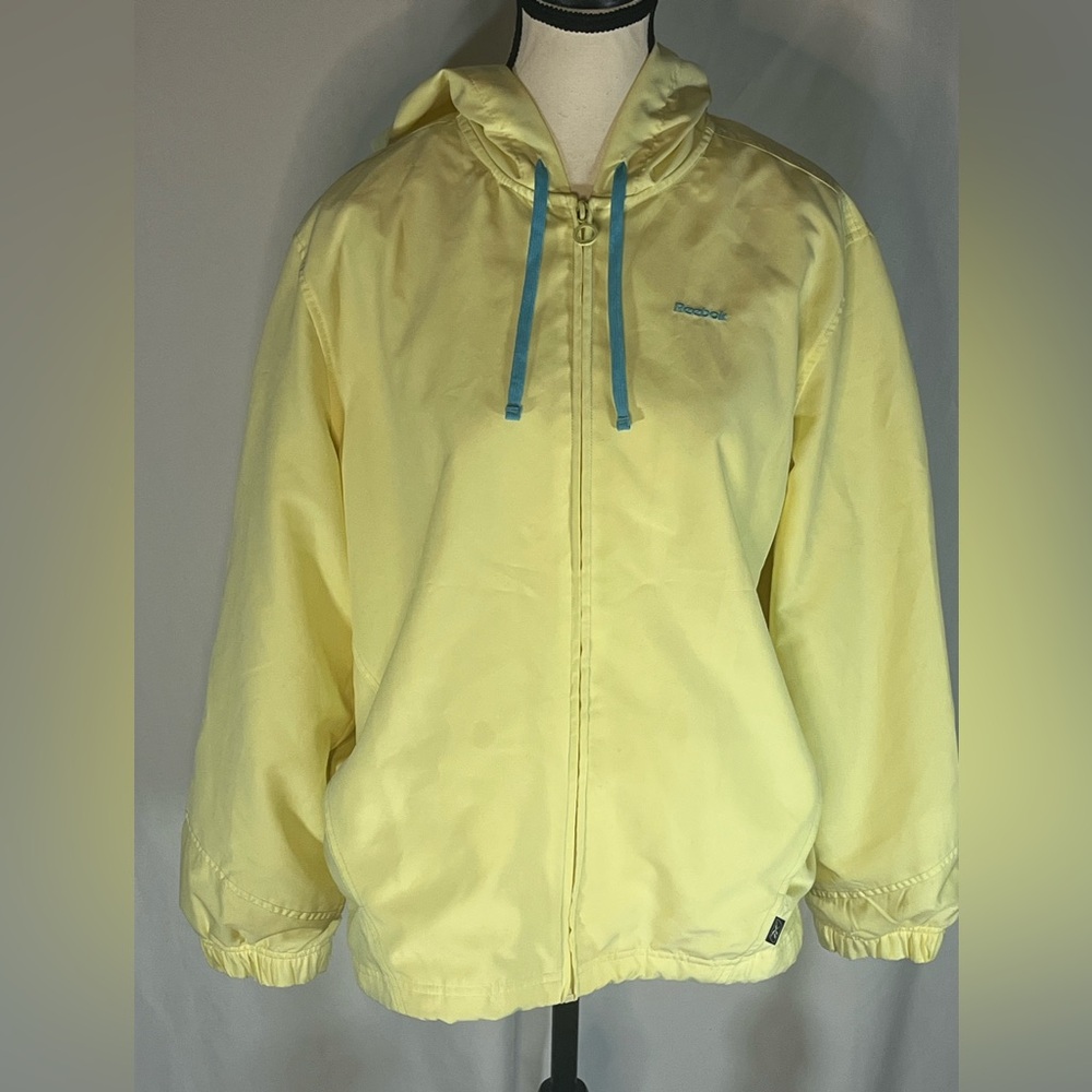 Reebok Hooded Fullzip Women’s Vintage Windbreaker Jacket